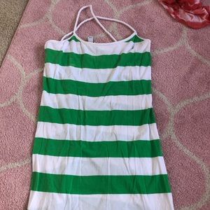 Nautica striped cover up dress